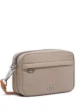 Bimba y Lola zip-fastening mesh-panel mini bag - Neutrals