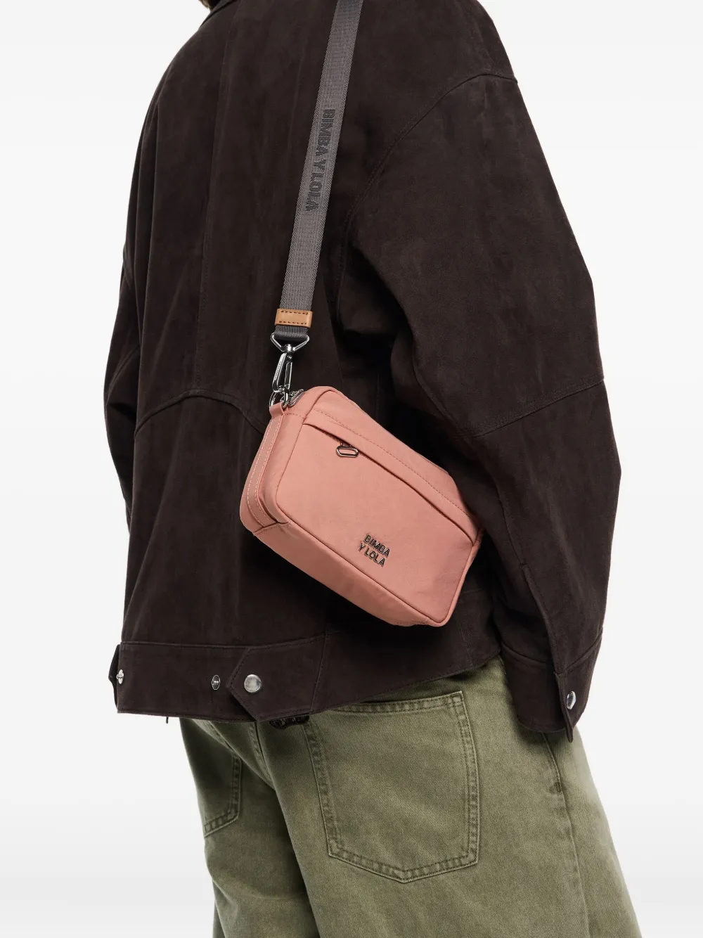 Bimba Y Lola Zip-fastening Mini Bag In Pink