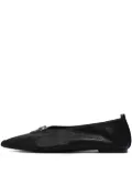 Bimba y Lola pointed-toe flat pumps - Black