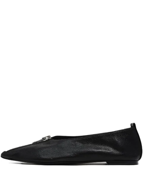 Bimba y Lola pointed-toe flat pumps