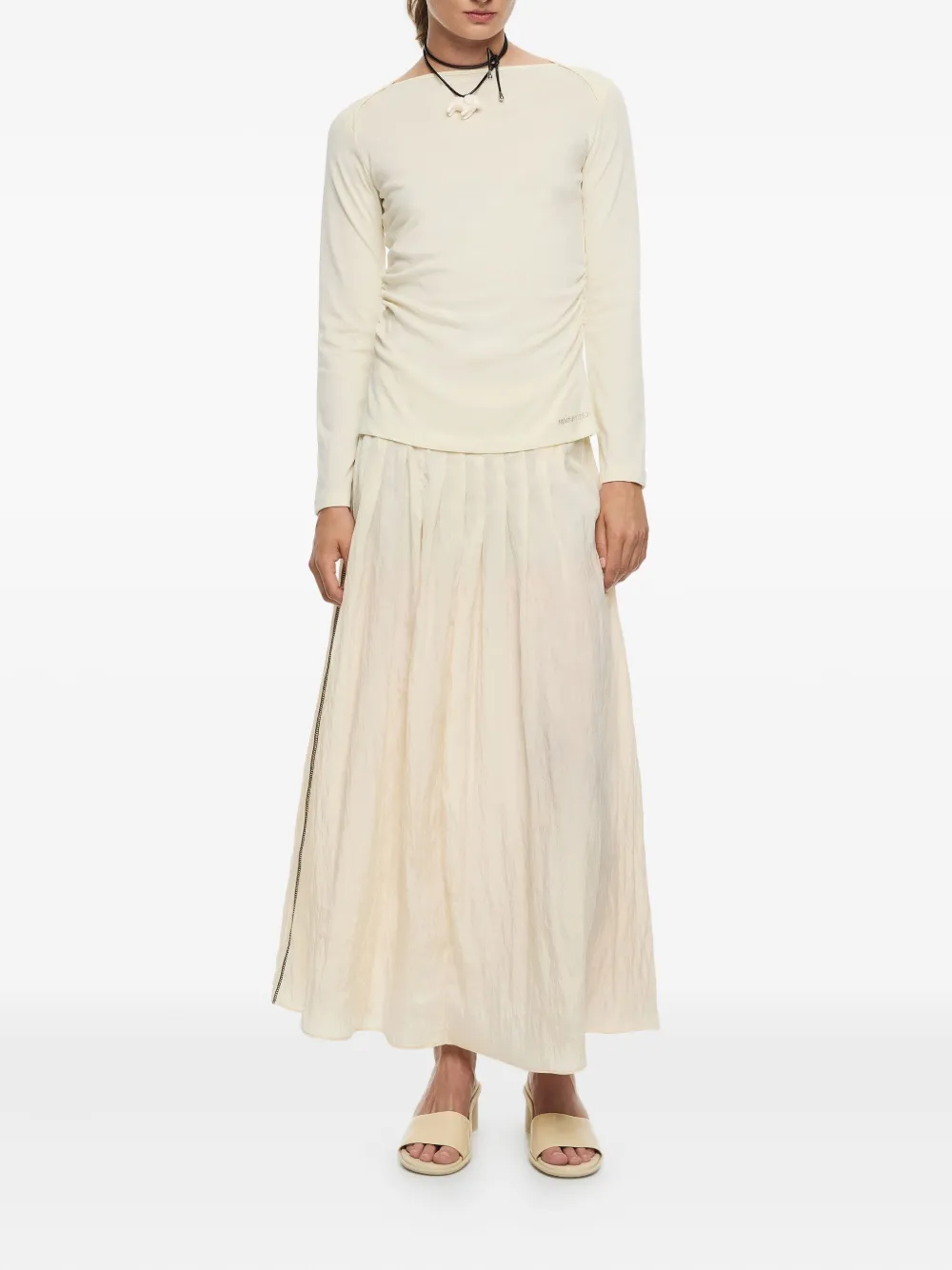 Bimba y Lola pleated side-seam skirt | Pleated Skirts | Image 2