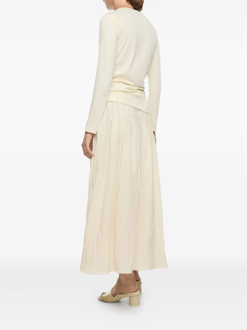 oversize ruched jacket