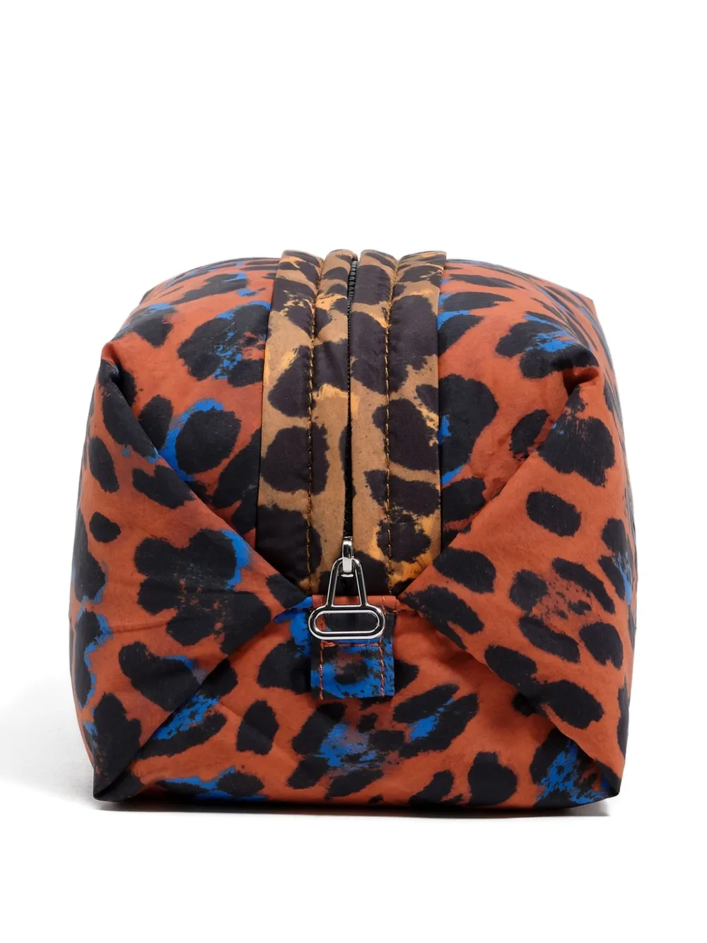 Bimba y Lola leopard-print zip-top make-up bag | Image 2