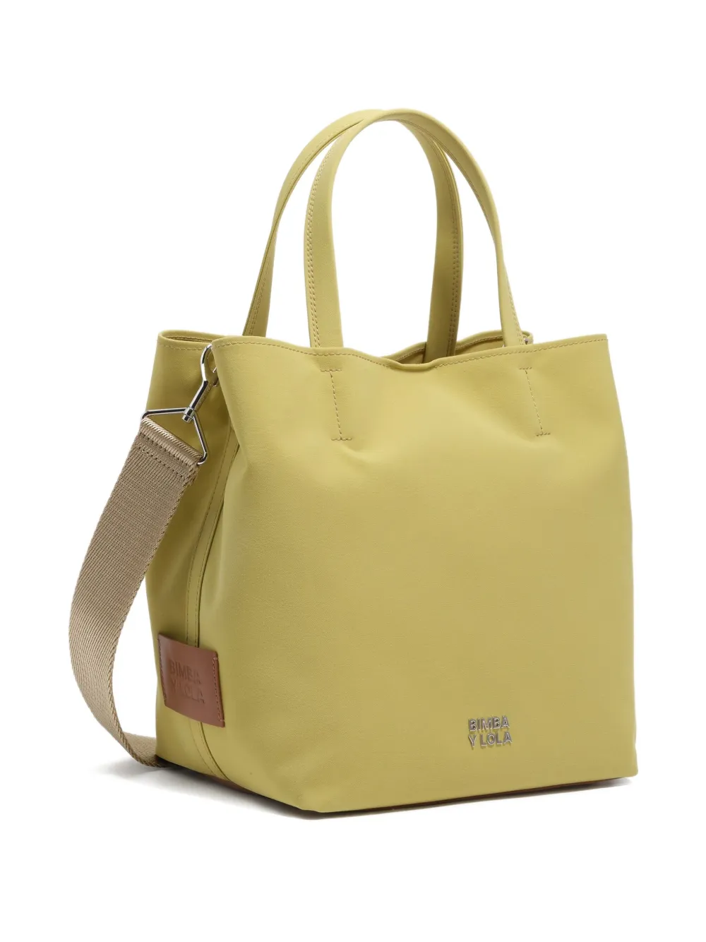 Bimba Y Lola Large Chihuahua Tote Bag In Green