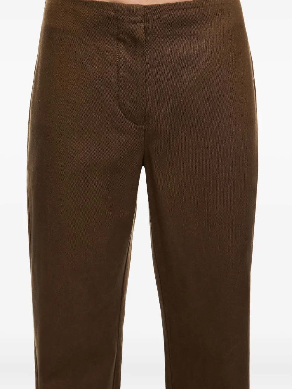 Bimba y Lola Broek met verborgen sluiting Bruin