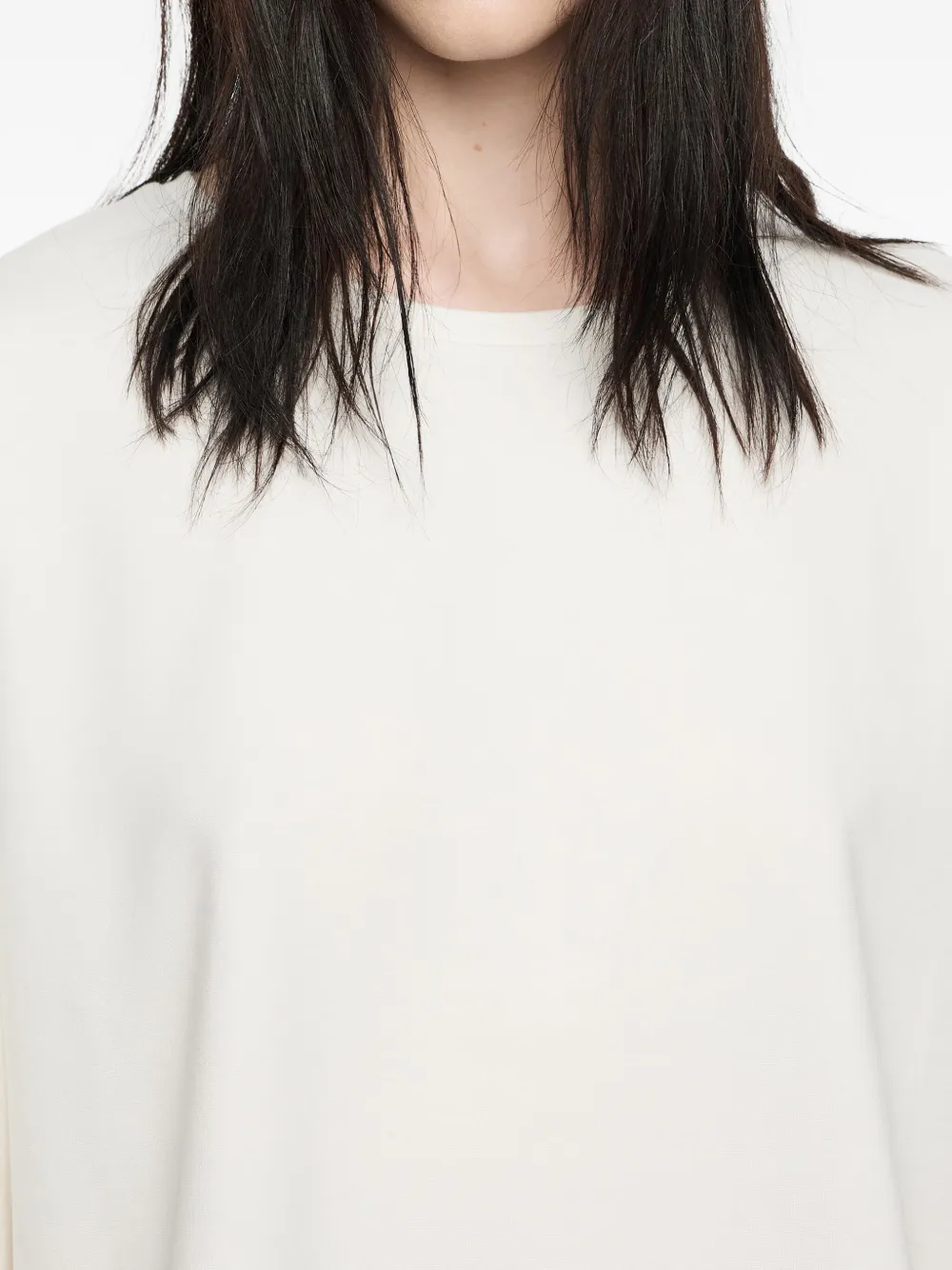 Bimba y Lola T-shirt met contrasterend stiksel Wit