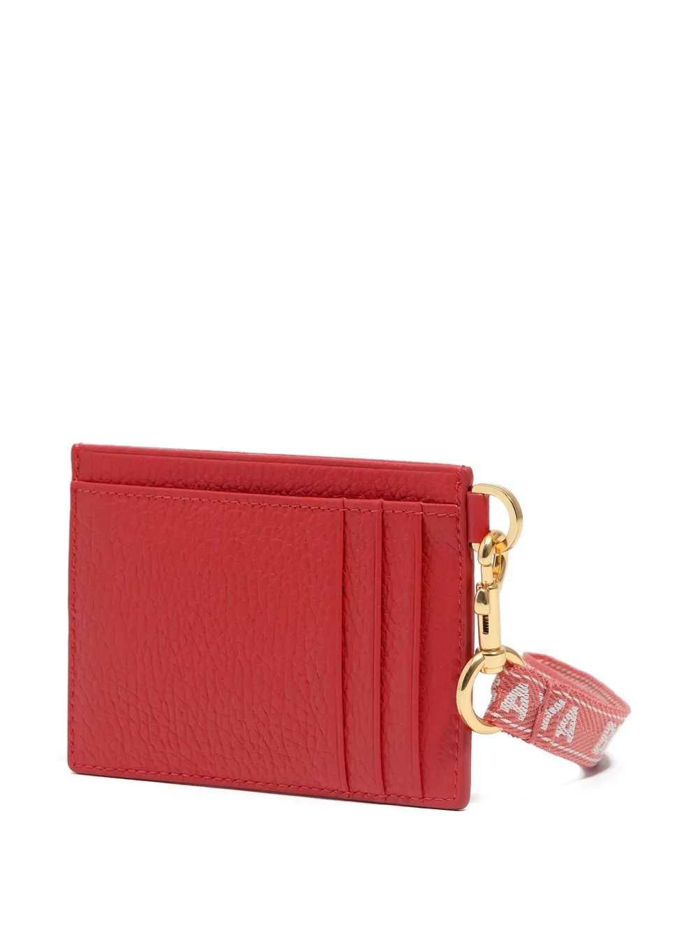 Bimba Y Lola Leather Cardholder In Pink
