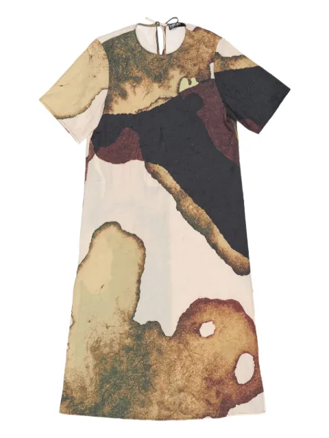 Bimba y Lola abstract-print midi dress