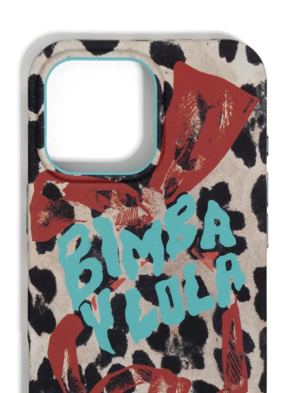 Bimba y Lola レオパード ロゴ iPhone 14 Pro Max ケース