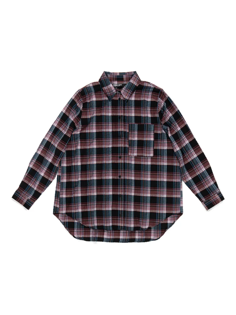 Bimba Y Lola Checked Long-sleeve Shirt In Multi