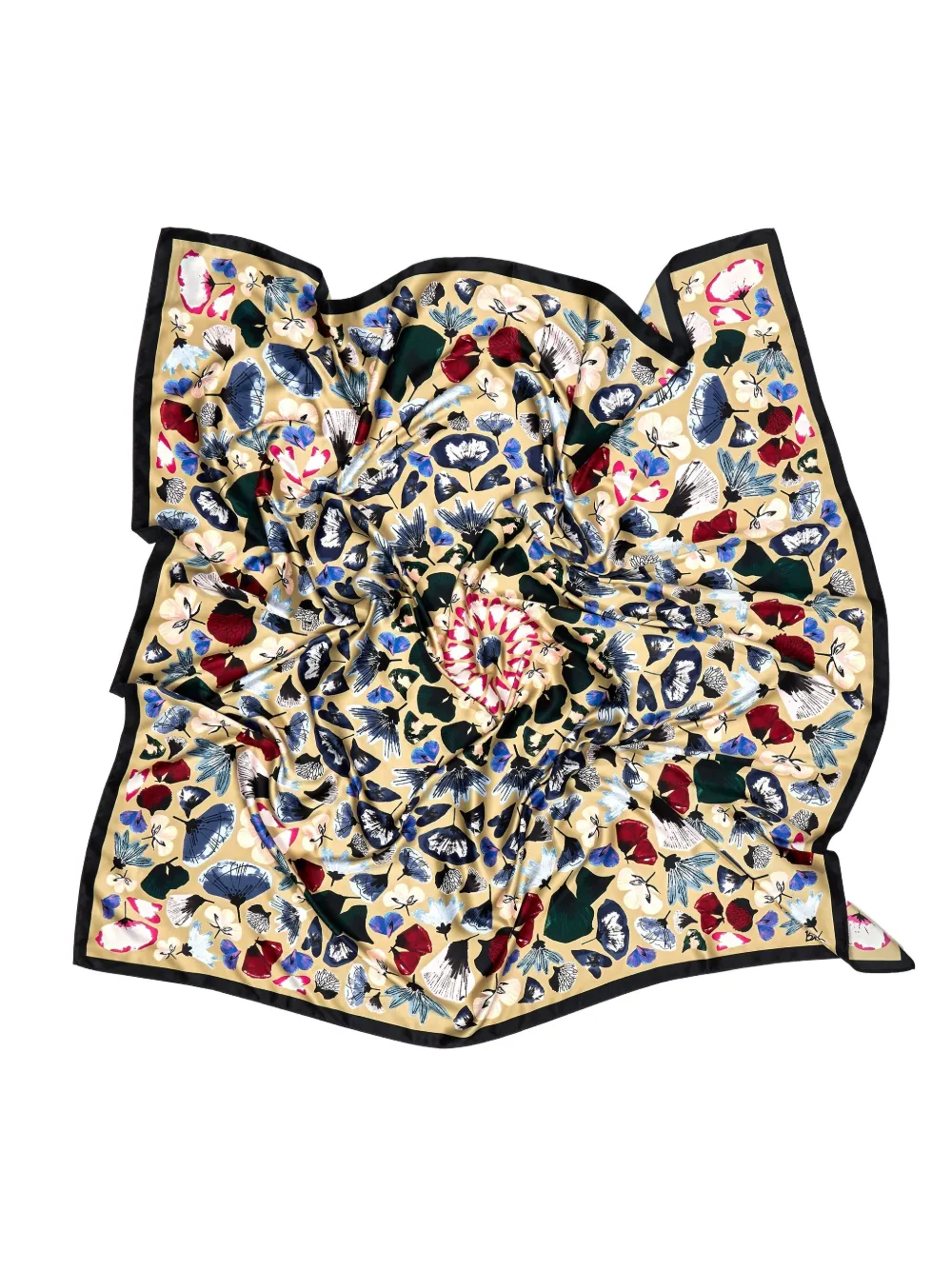 Bimba Y Lola Floral-print Scarf In Multi