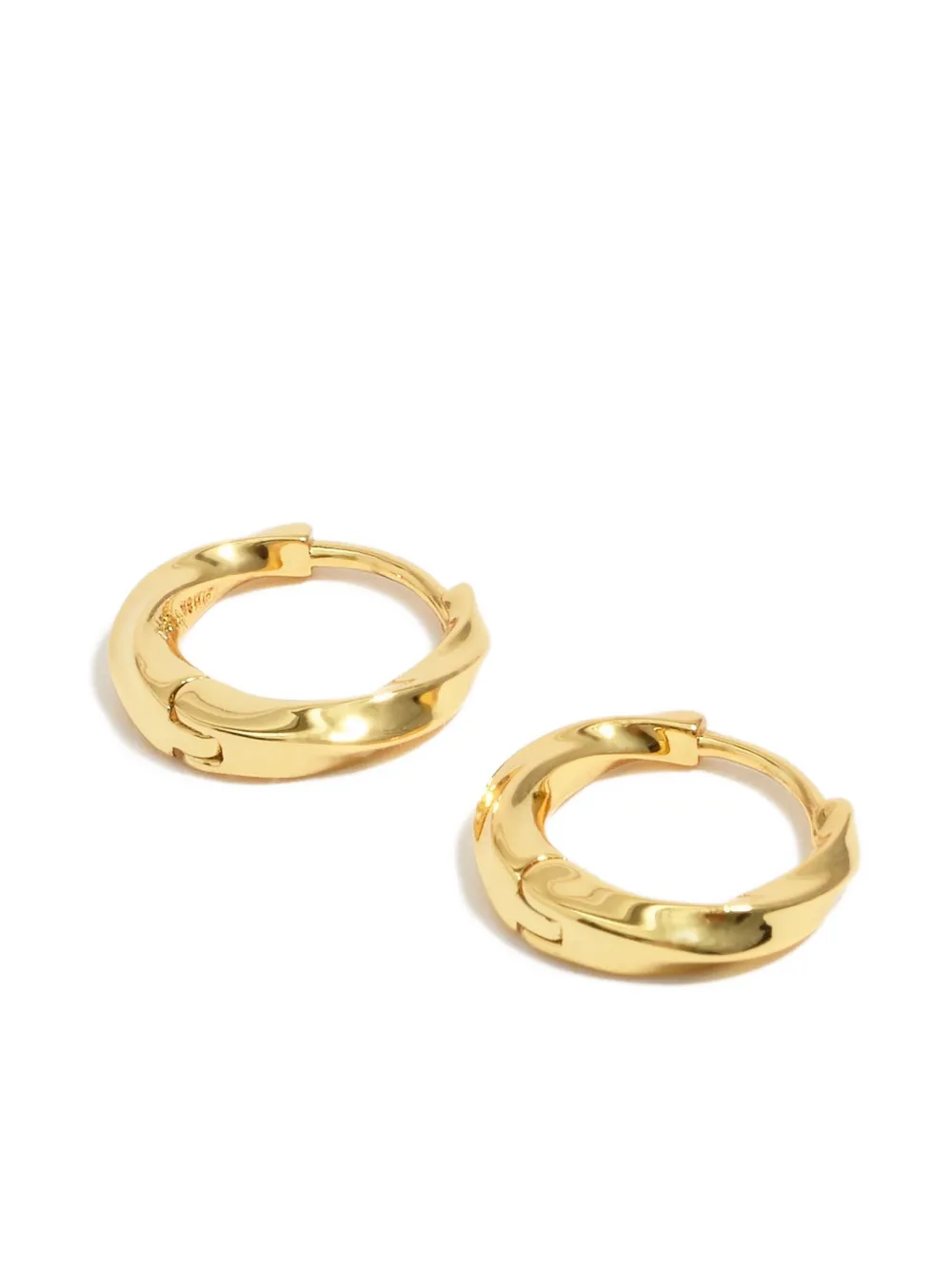Bimba Y Lola Hoop Earrings In Gold