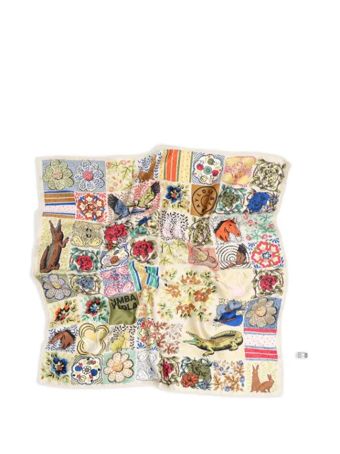 Bimba y Lola patchwork-design keyring