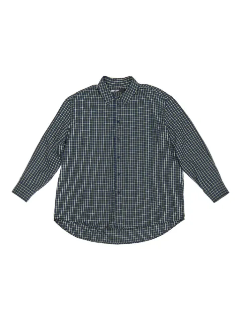 Bimba y Lola grid-check cotton shirt