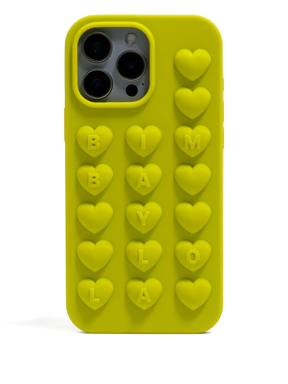 Bimba Y Lola Heart-detail Phone Case In Green