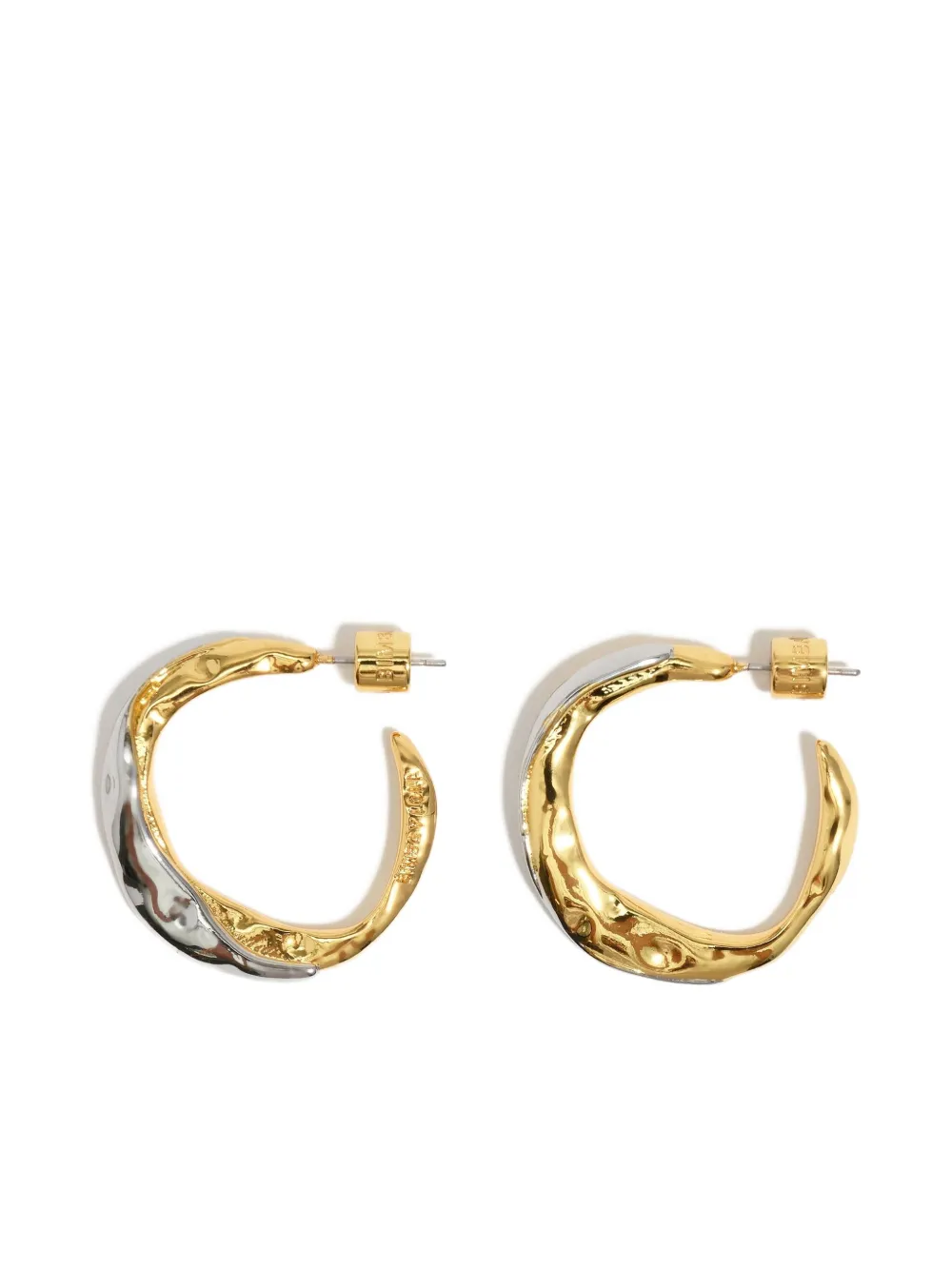 Bimba Y Lola Hoop Earrings In Gold