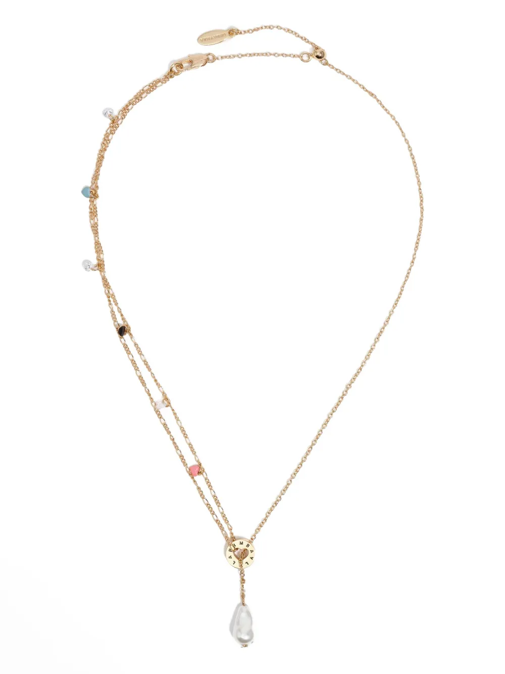 Bimba y Lola collar con dije | dorado | Image 1