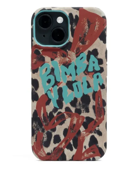 Bimba y Lola animal-print phone case