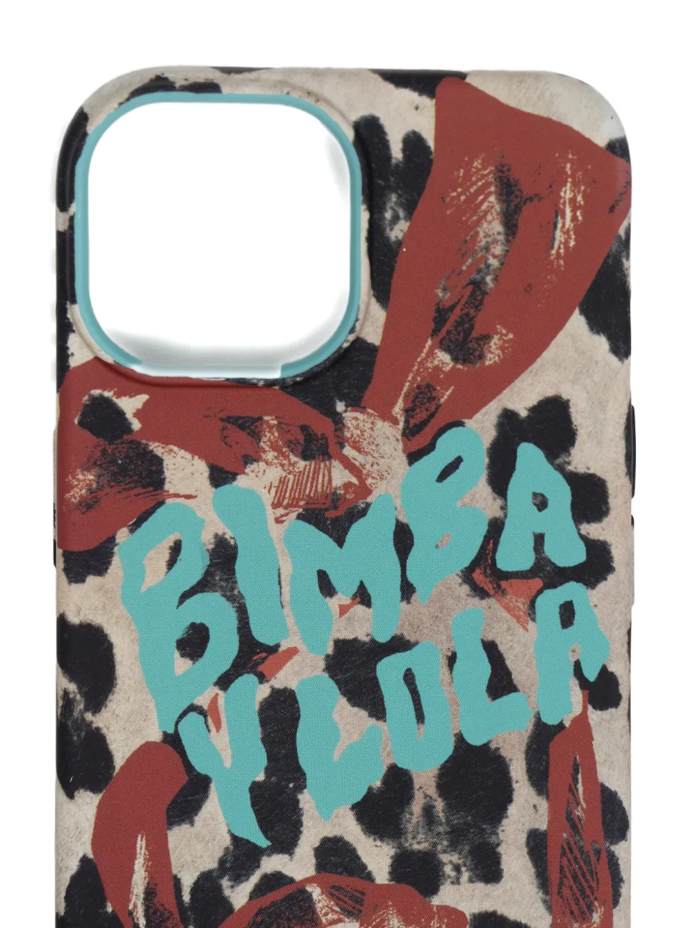 Bimba Y Lola Animal-print Phone Case In Blue