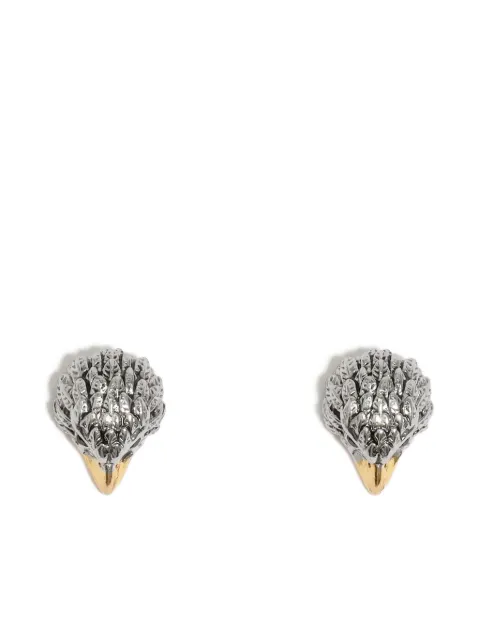 Bimba y Lola brass Eagle Head earrings