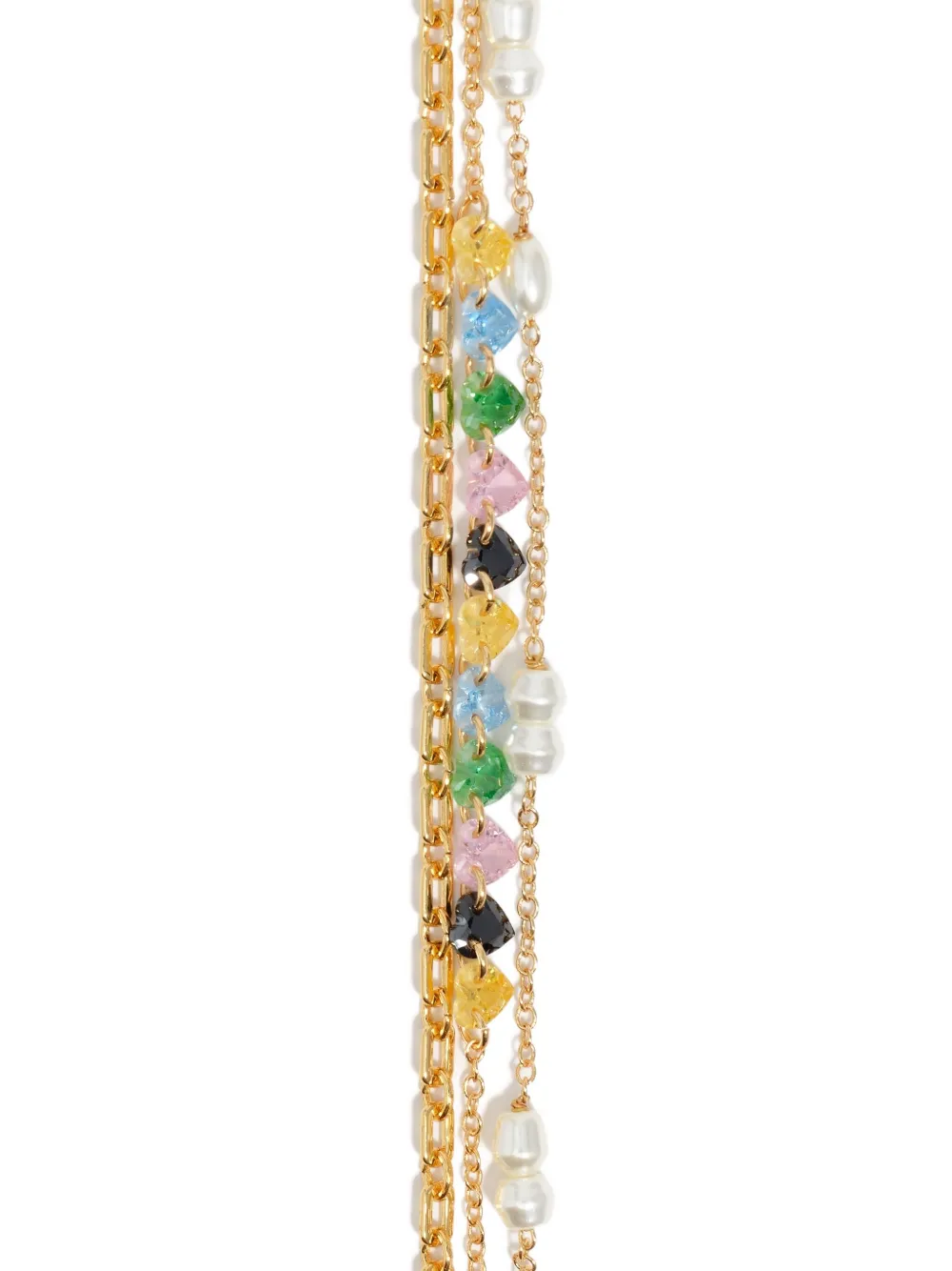 Bimba Y Lola Multi-chain Bracelet In Gold