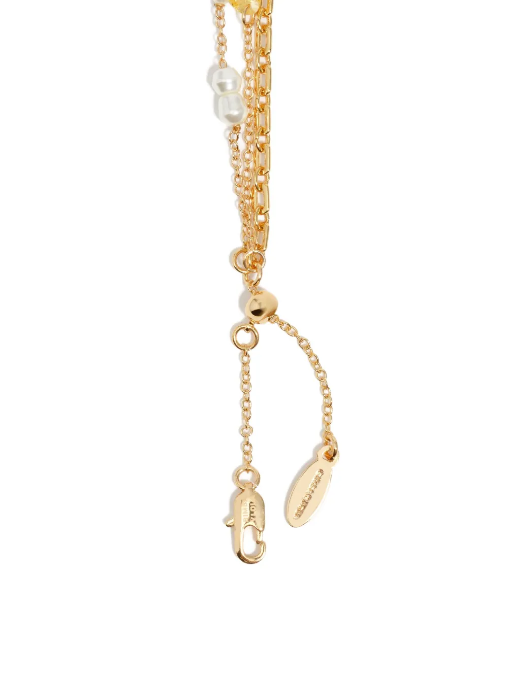 Bimba Y Lola Multi-chain Bracelet In Gold