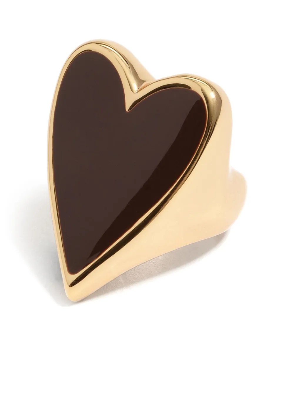 Bimba y Lola anillo en forma de corazón | dorado | Image 1
