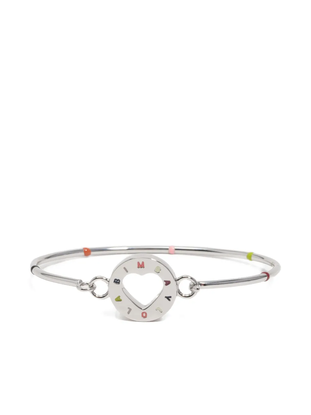 Bimba y Lola ハートシェイプ ブレスレット - シルバートーン Bimba y Lola ハートシェイプ ブレスレット - シルバートーン