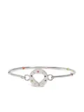 Bimba y Lola heart-shaped disc bracelet - Silver
