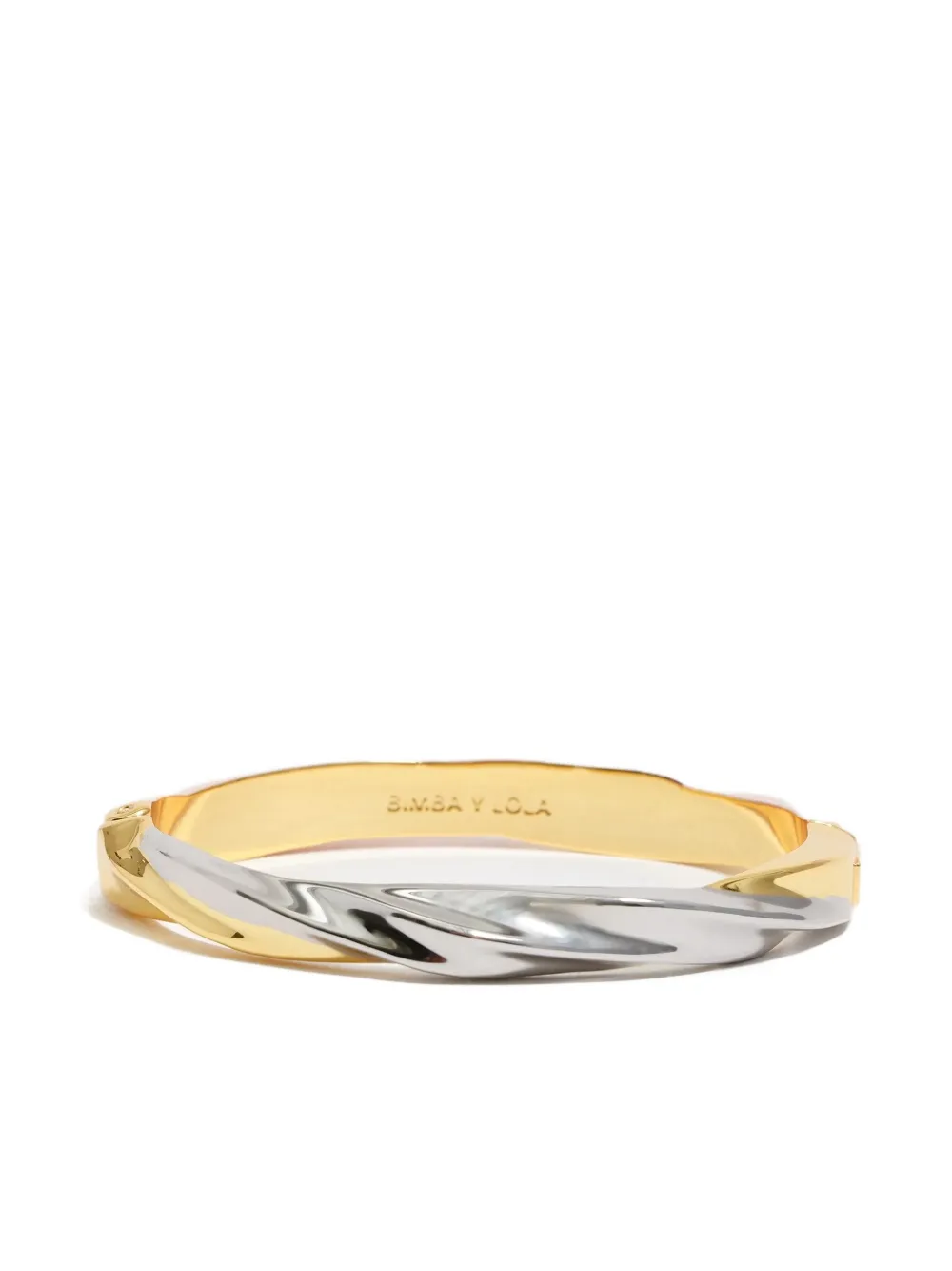 Bimba Y Lola Twisted Bracelet In Gold
