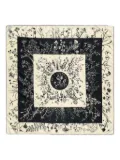 Bimba y Lola floral-print square scarf - Neutrals