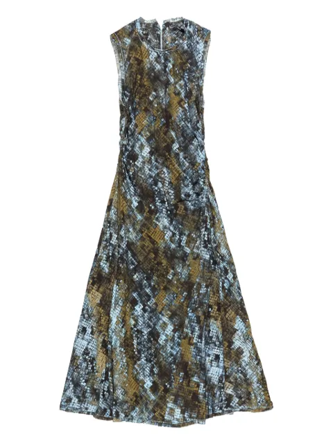 Bimba y Lola snakeskin-print dress