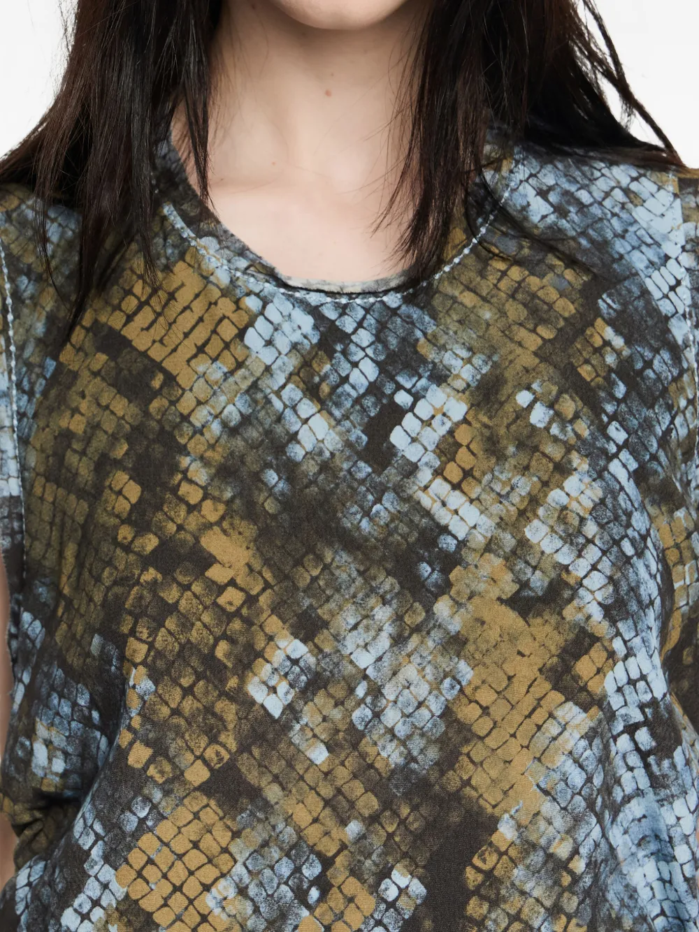 oversize ruched jacket