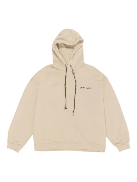 Bimba y Lola graphic-print cotton hoodie