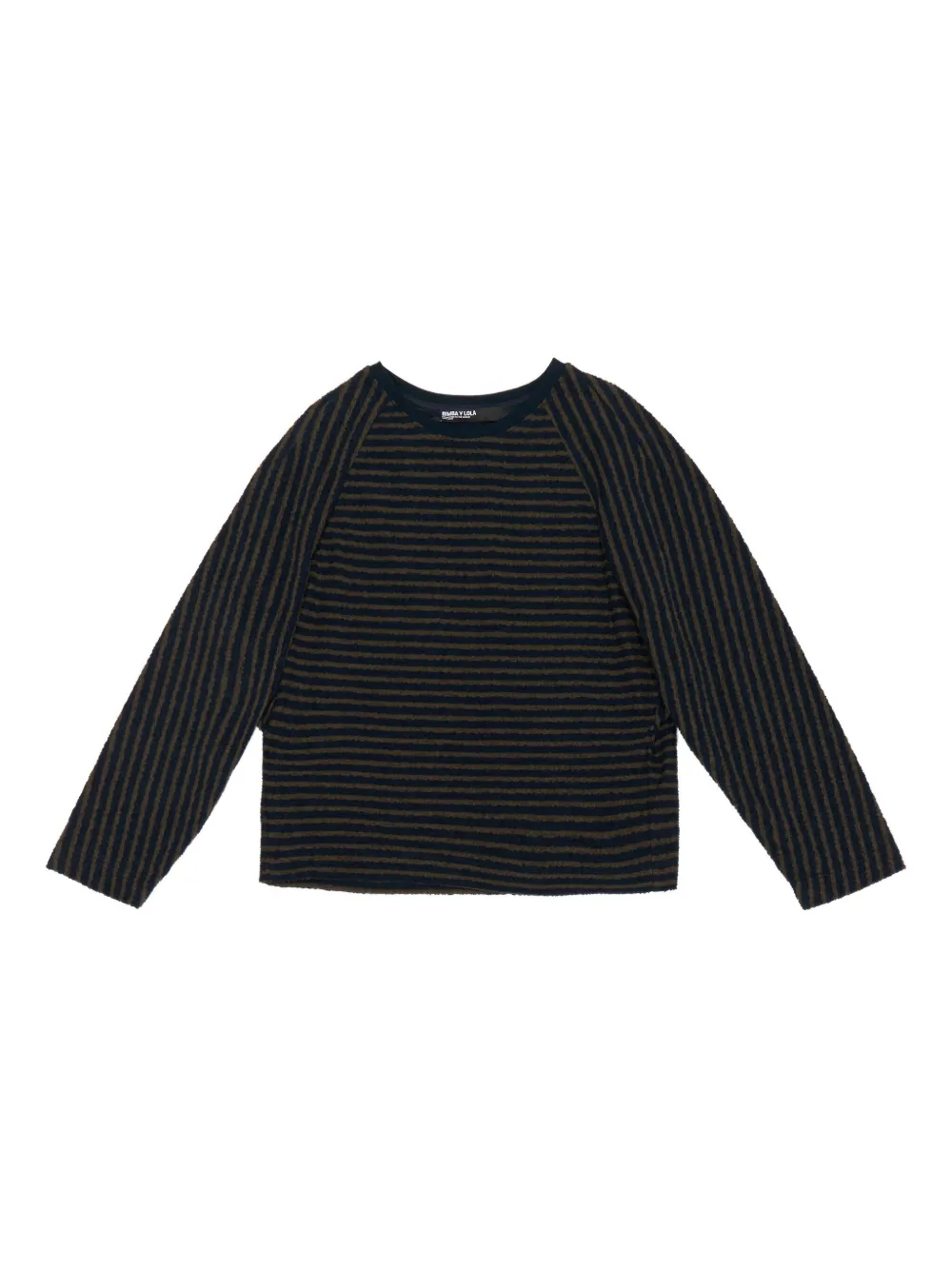 Bimba Y Lola Raglan-sleeve Long-sleeve T-shirt In Black