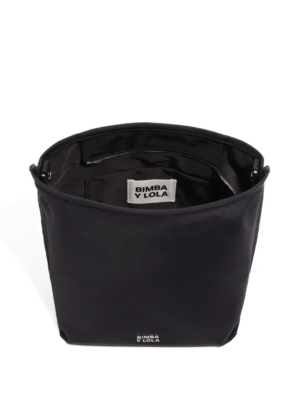 Bimba Y Lola Adjustable Strap Cross Body Bag In Black