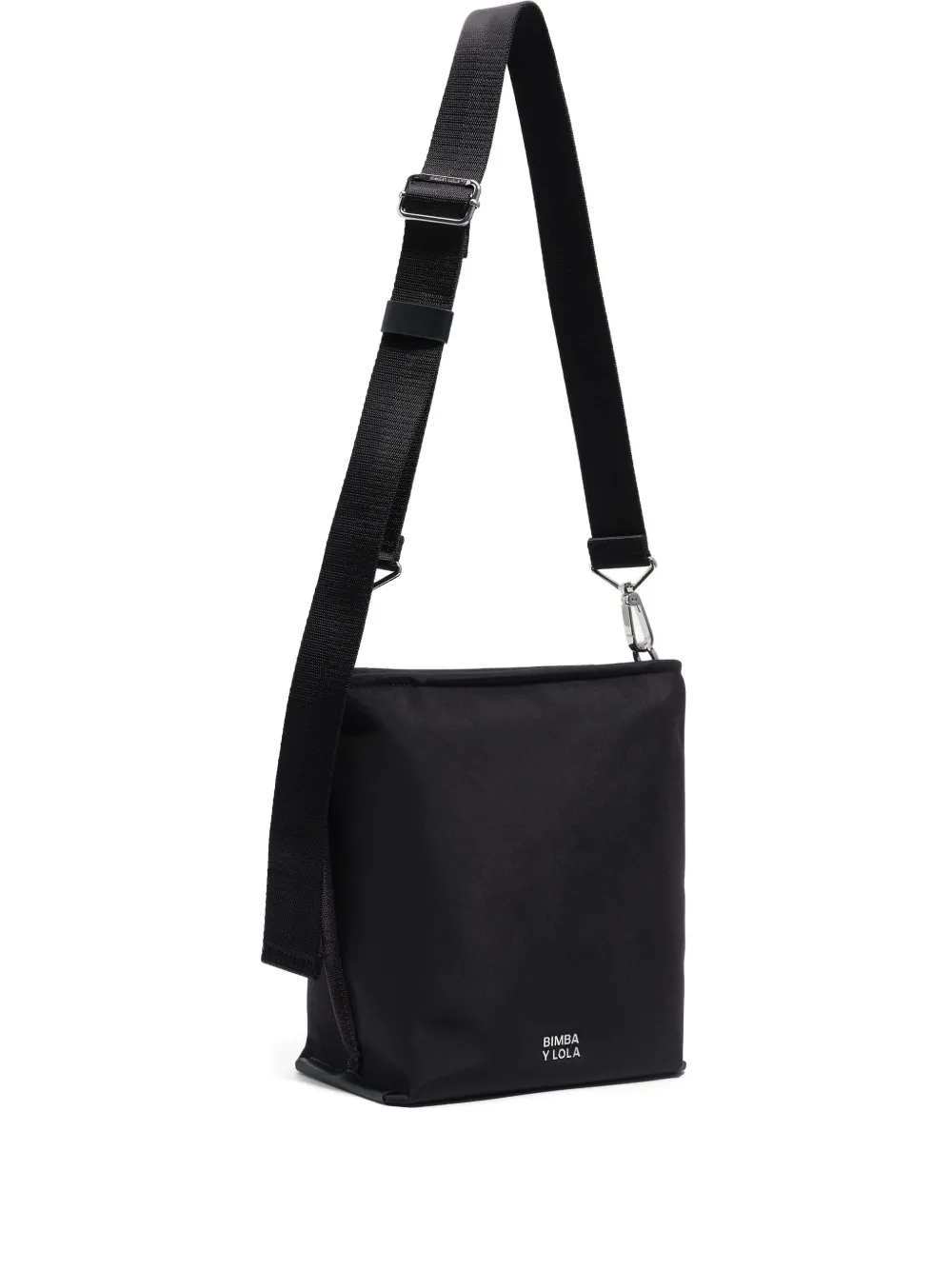 Bimba Y Lola Adjustable Strap Cross Body Bag In Black