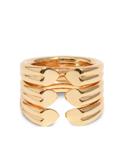 Bimba y Lola stacked band ring