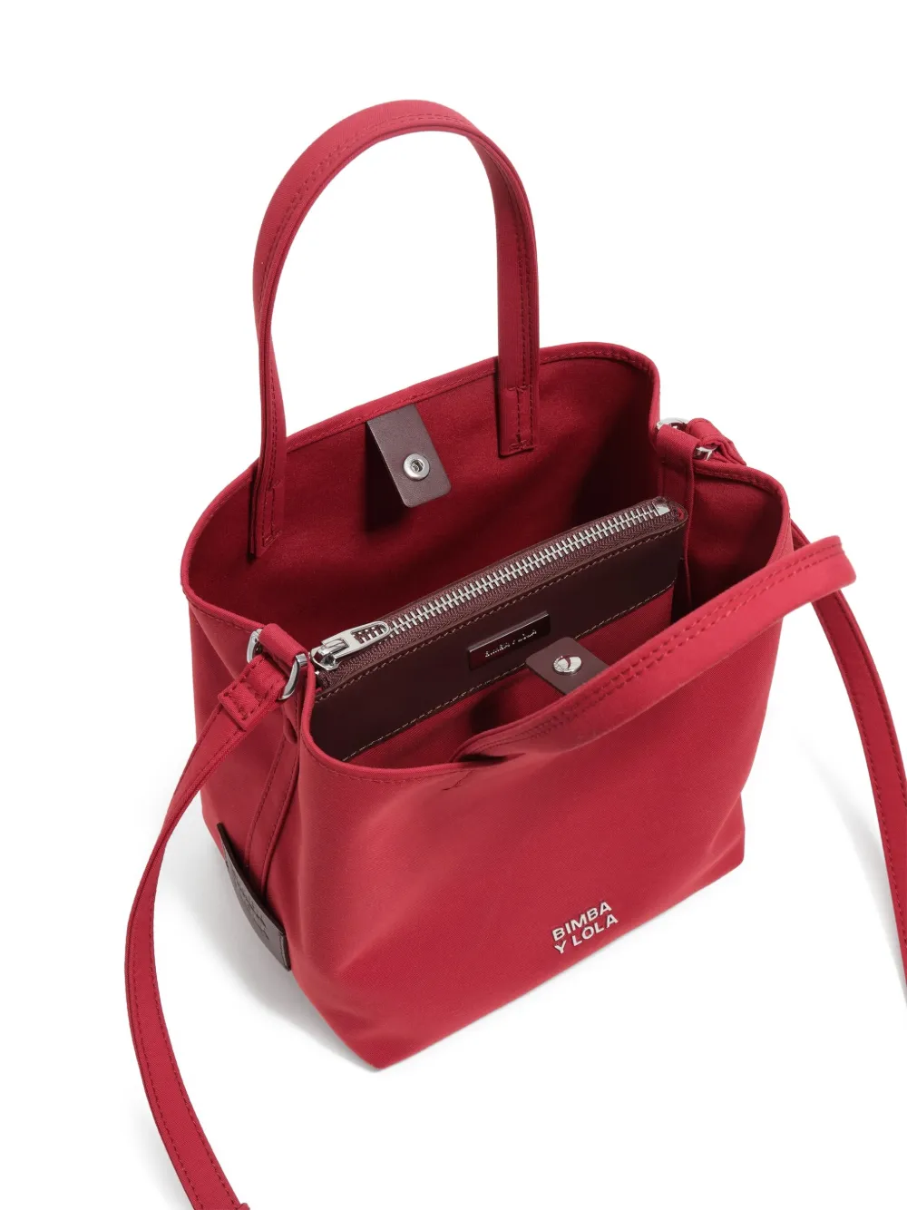 Bimba Y Lola Top-handle Satchel In Red