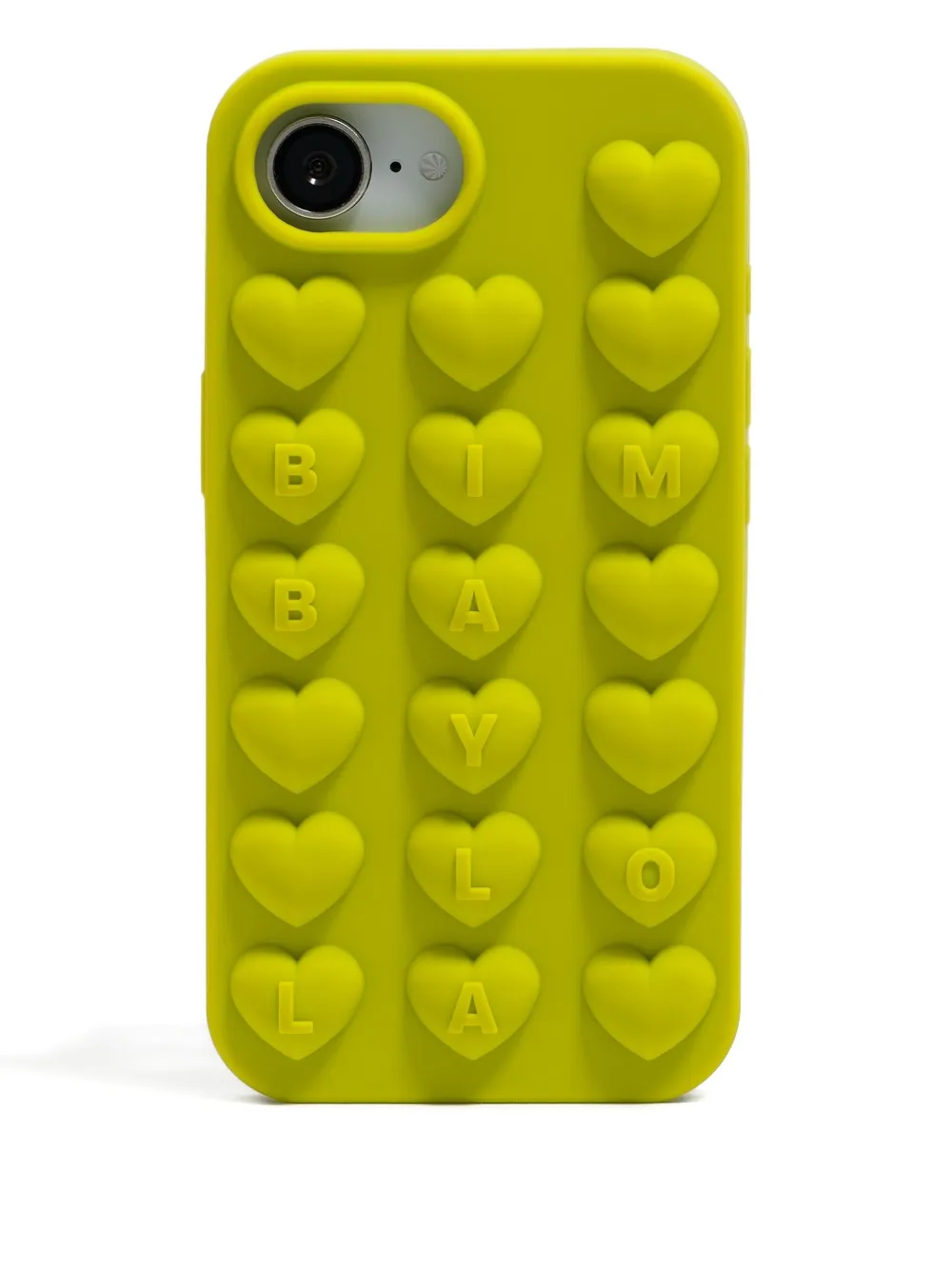 Bimba Y Lola Heart-embellished Iphone 16 Case In Green
