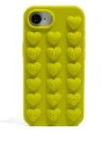 Bimba y Lola heart-embellished iPhone 16 case - Green