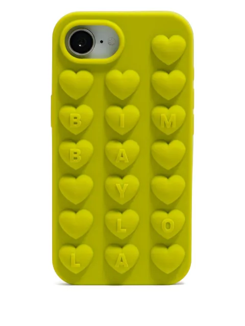 Bimba y Lola heart-embellished iPhone 16 case