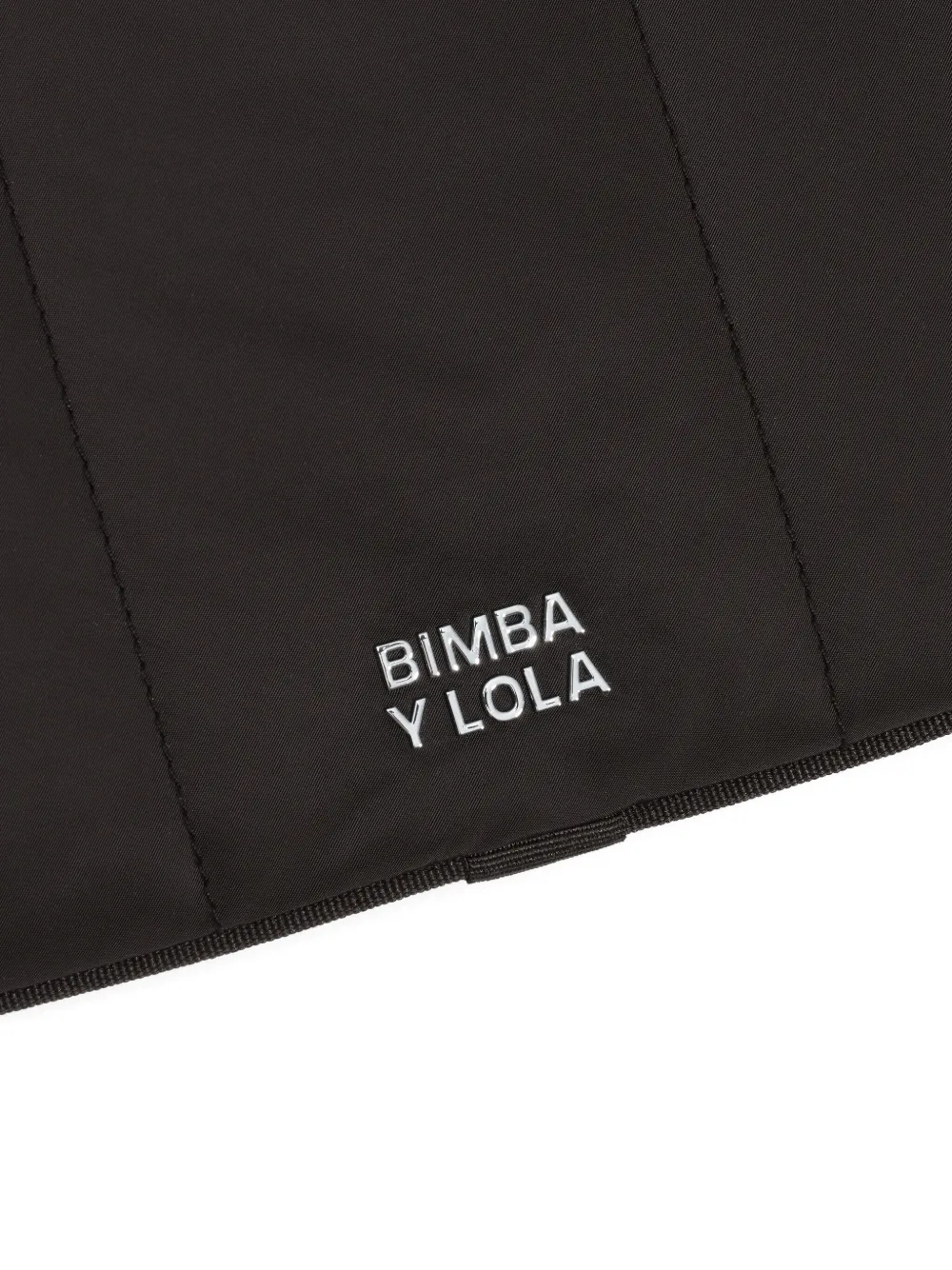 Bimba y Lola Gewatteerde laptophoes met logoplakkaat Zwart