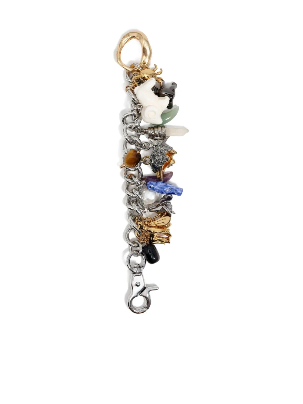 Bimba Y Lola Charm-chain Bracelet In Silver