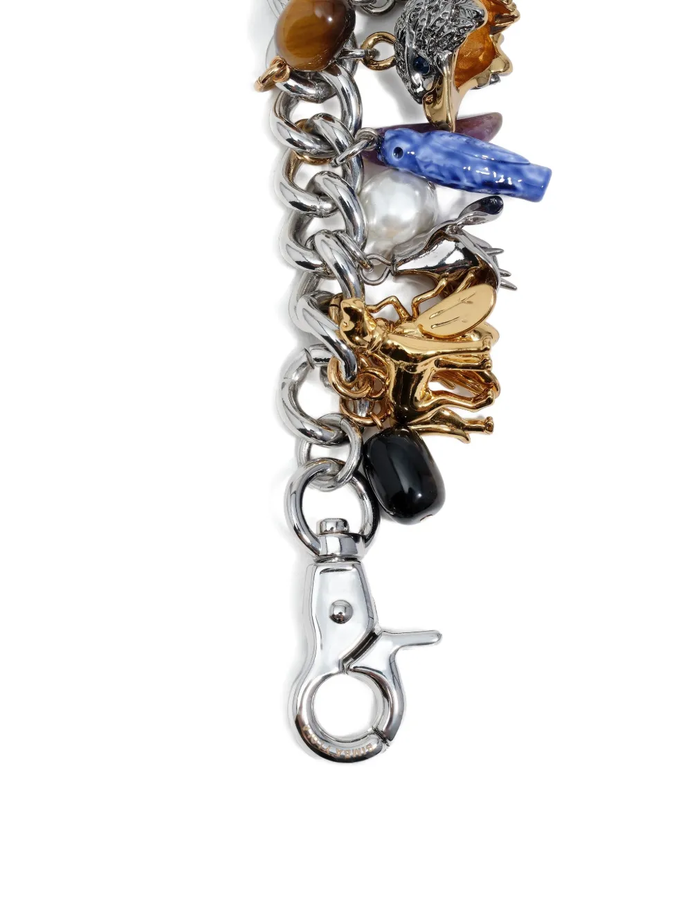 Bimba Y Lola Charm-chain Bracelet In Silver