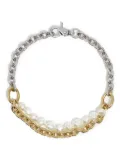 Bimba y Lola two-tone chain necklace - Gold