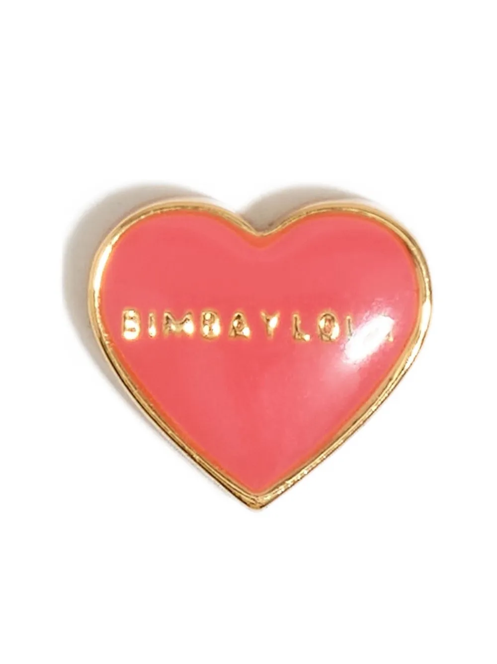 Bimba Y Lola Heart Earrings In Red