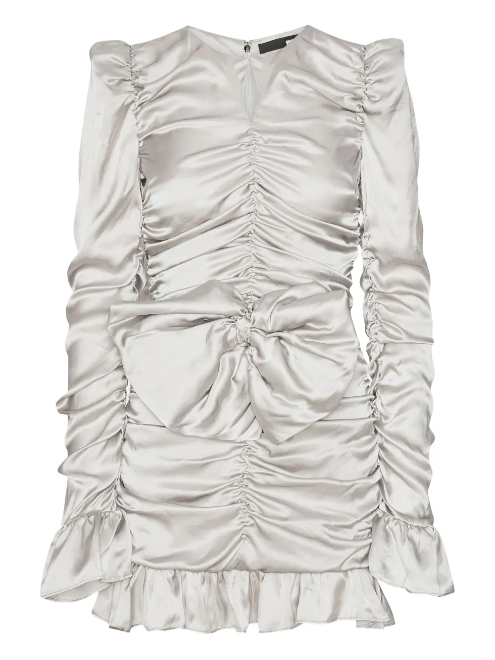 ROTATE BIRGER CHRISTENSEN Kleid mit Schleife | Silber | Image 1