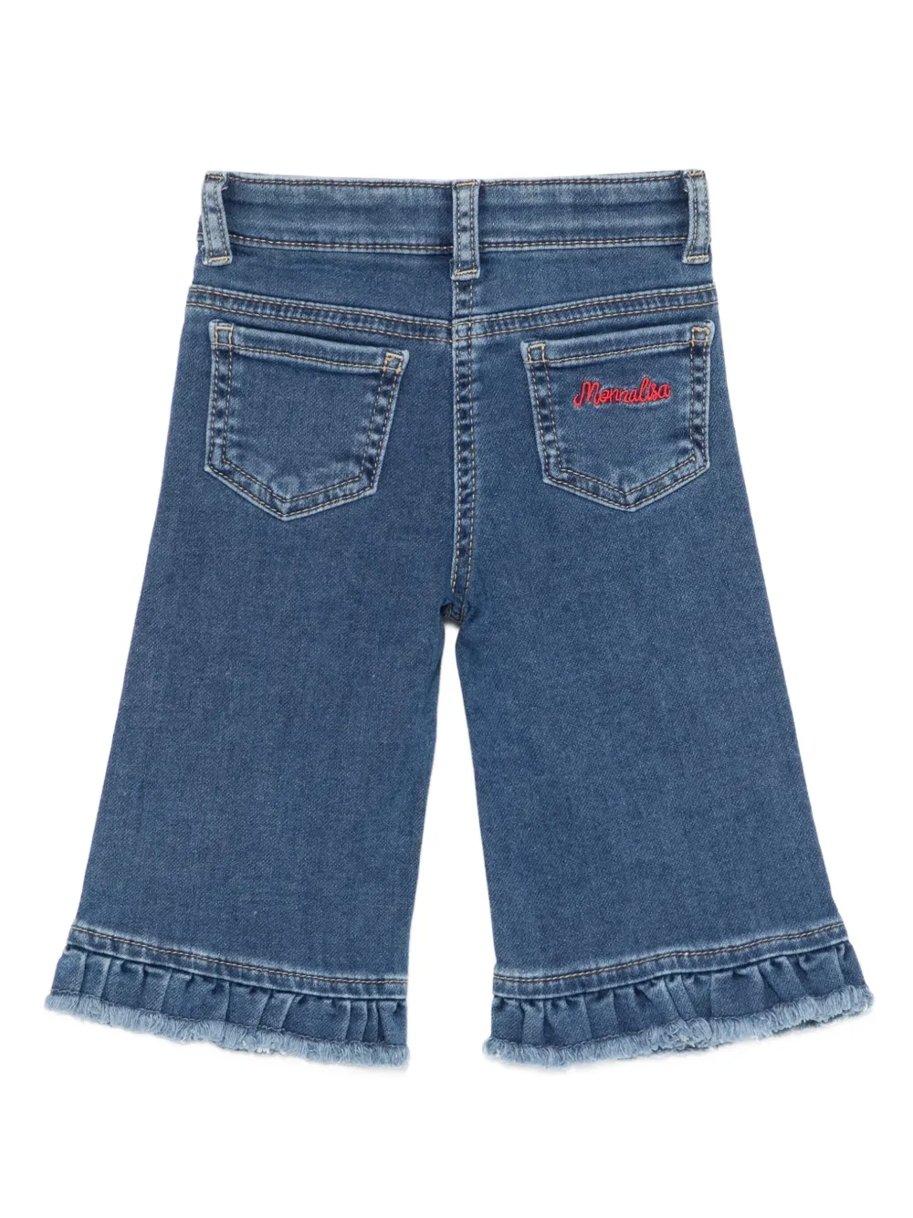 Monnalisa Minnie-mouse ruffled trousers | Jeans | Image 2