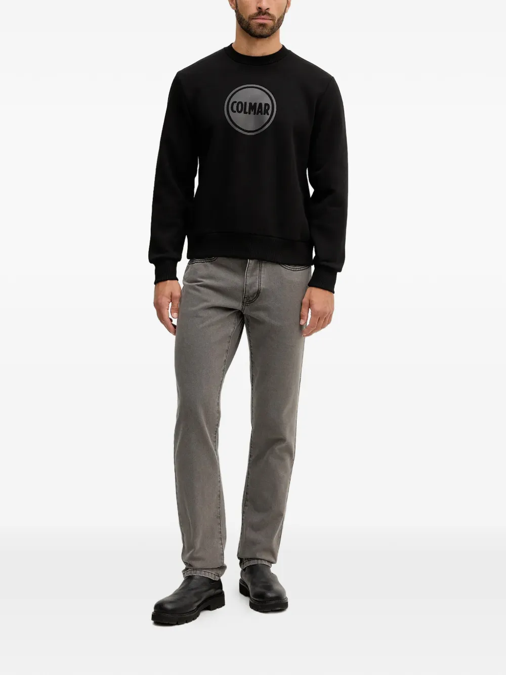 Colmar logo-print sweatshirt - Zwart